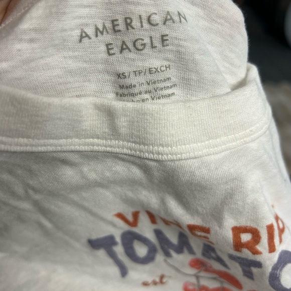 NWT AE Food Graphic Hey Baby Tee - Picture 9 of 13